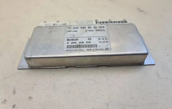 Mercedes-Benz E W211 ESP (stability system) control unit 0335454032 0265109515