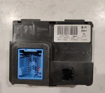 Peugeot 308 Air conditioning/heating control unit 9678007680