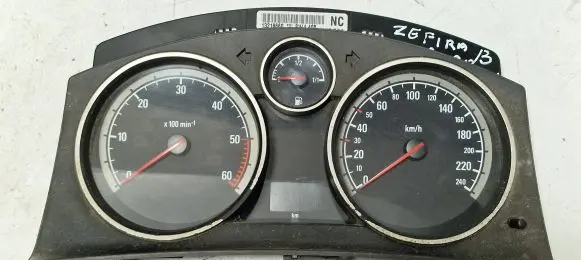 Opel Zafira B Speedometer (instrument cluster) 13216660 SWA405