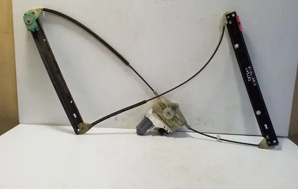 Front door window regulator with motor