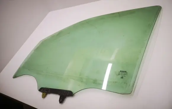 Nissan Navara D40 Front door window/glass (coupe) 43R000016 AS2