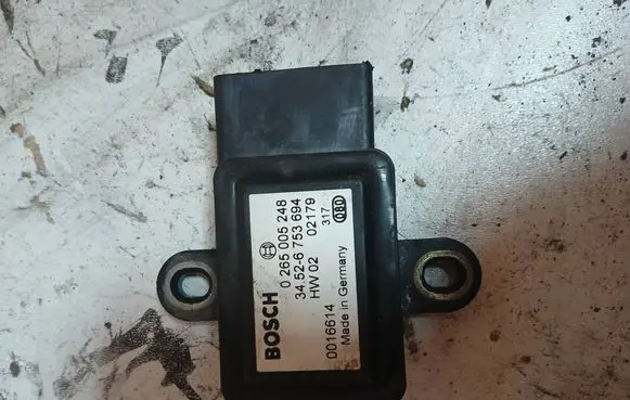 Audi A6 S6 C5 4B ESP acceleration yaw rate sensor 0265005248 7698949791