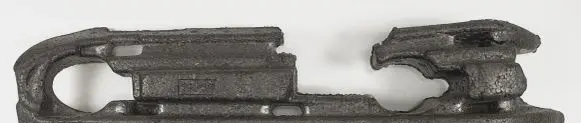 Mercedes-Benz C W203 Front bumper foam support bar A2038854737