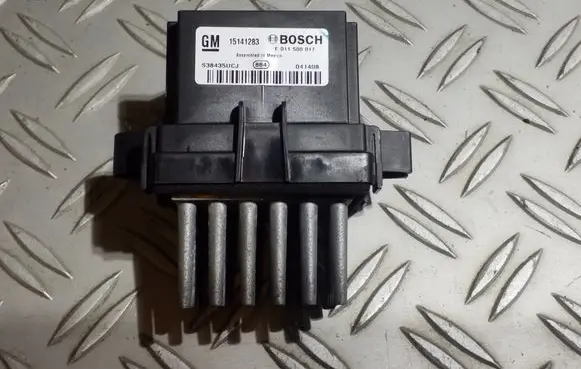 Chevrolet Cruze Heater blower motor/fan resistor F011500017 15141283 S38435UCJ