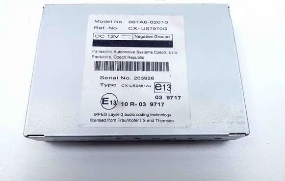 Toyota Auris E180 Other devices CXUS7970G 861A002010