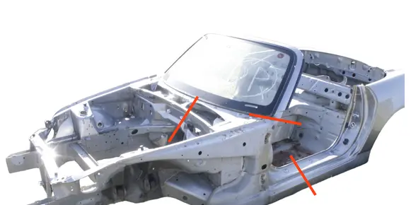 Honda S2000 Front quarter panel 