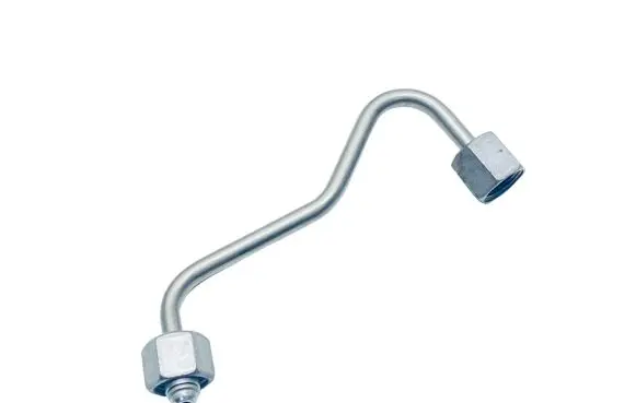 Fuel injector supply line/pipe