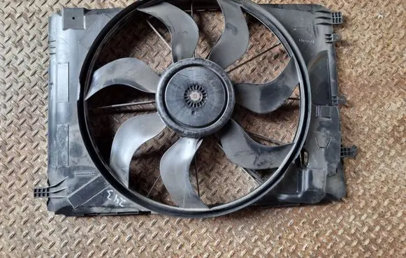 Electric radiator cooling fan