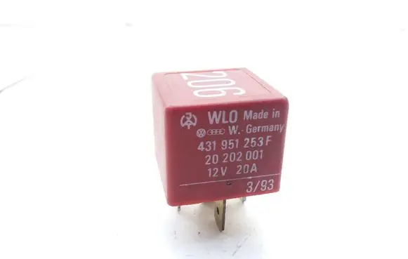 Audi 100 200 5000 C3 Hazard warning light relay 20202001 431951253F