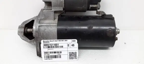 Mercedes-Benz A W168 Starter motor A0051511601