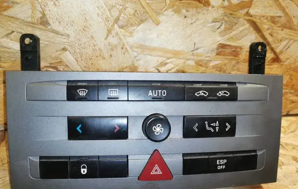 Peugeot 407 Climate control unit 6451VC00 96512442XT