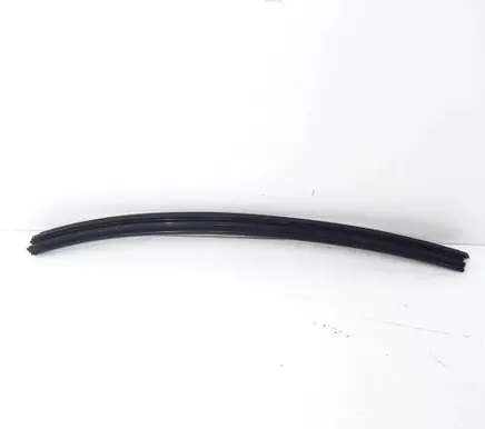 Front door glass trim molding