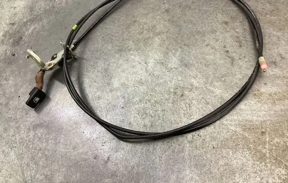 Mitsubishi Lancer Fuel cap flap release cable 
