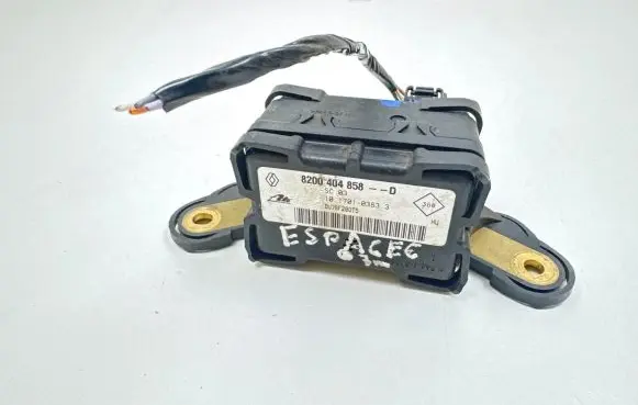 Renault Espace - Grand espace IV ESP acceleration yaw rate sensor 8200404858 DU78F20QT5 10170103833