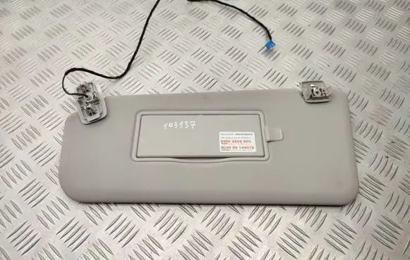 Peugeot Rifter Sun visor 9809498577