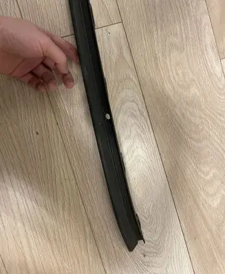 Volkswagen Golf VII Front bumper splitter molding 5G0853666