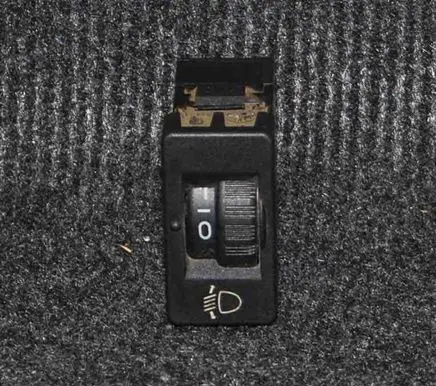 Citroen C3 Headlight level height control switch 96366692XT 96384422XT