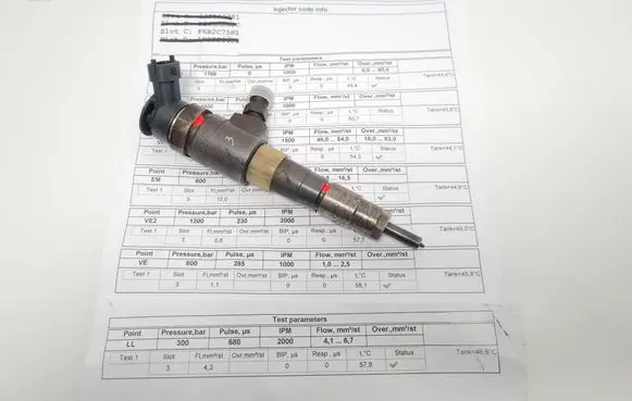 Peugeot Partner Fuel injector 0445110739 137227