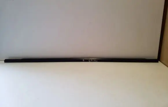Mitsubishi Space Wagon Rear door glass trim molding
