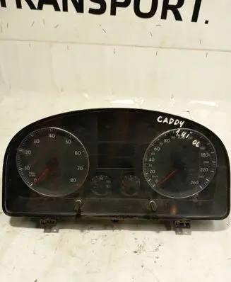Volkswagen Caddy Speedometer (instrument cluster) 1T0920851B V00210
