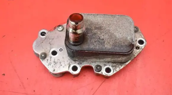 Engine oil radiator