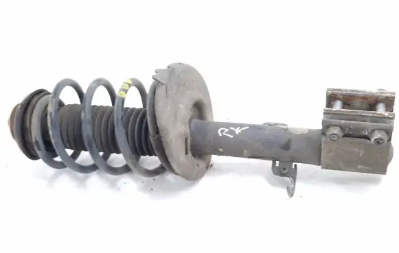 Front shock absorber with coil spring