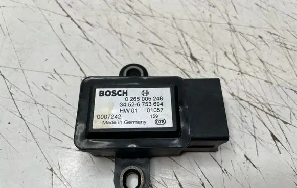 BMW 5 E39 ESP acceleration yaw rate sensor 0265005248 0007242