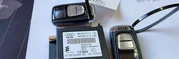 Audi A8 S8 D4 4H Ignition key/card 4H0963511C