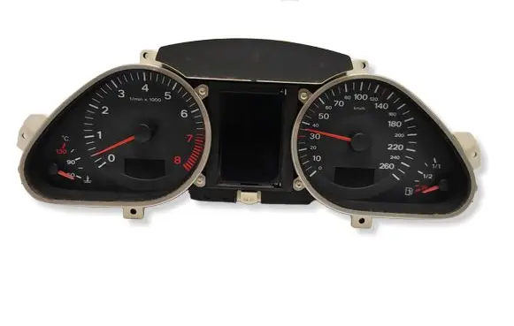 Audi A6 S6 C6 4F Speedometer (instrument cluster) 4F0920900M 4F0910900A 503000730106