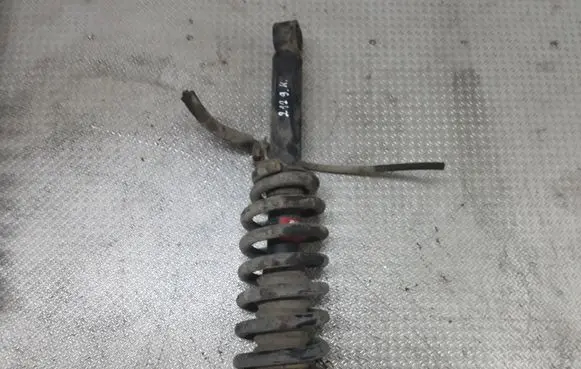 Front shock absorber with coil spring