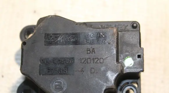 A/C air flow flap actuator/motor