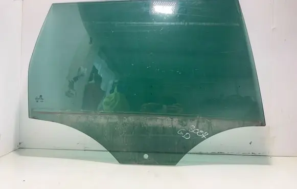 Volkswagen PASSAT B7 Rear door window glass AS3