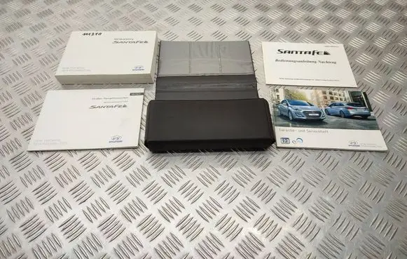 Hyundai Santa Fe Owners service history hand book 