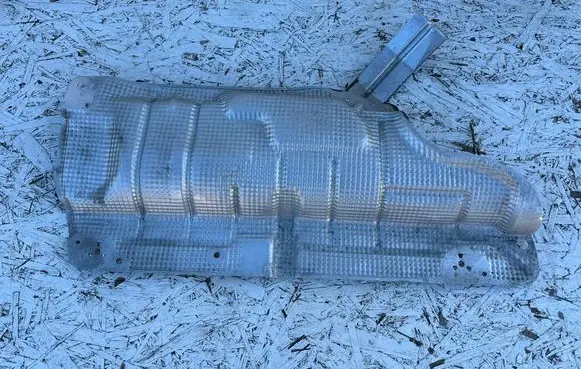 Renault Master III Exhaust heat shield 205402073R