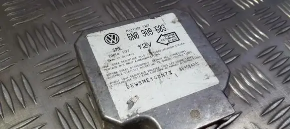 Volkswagen Sharan Airbag control unit/module 6N0909603 5WK4137