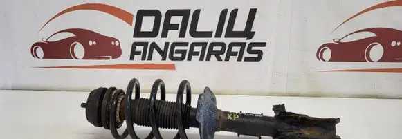Front shock absorber with coil spring