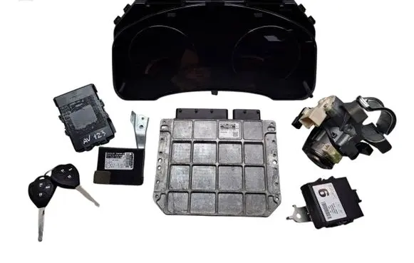 Engine ECU kit and lock set