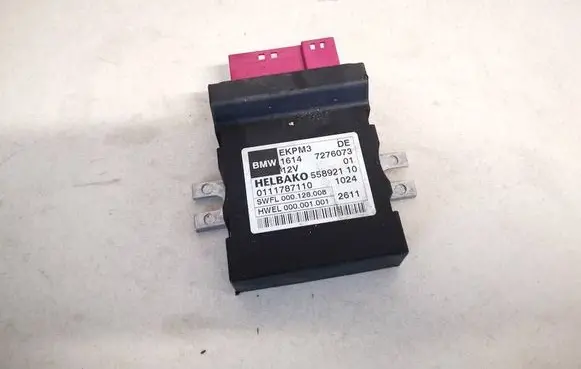 BMW 5 F10 F11 Fuel injection pump control unit/module 16147276073 7276073