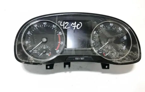 Skoda Fabia Mk3 (NJ) Speedometer (instrument cluster) 6v0920940c a2c13557800