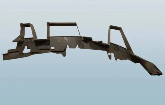 Land Rover Range Rover Sport L320 Front bumper mounting bracket LHAH3217752BA