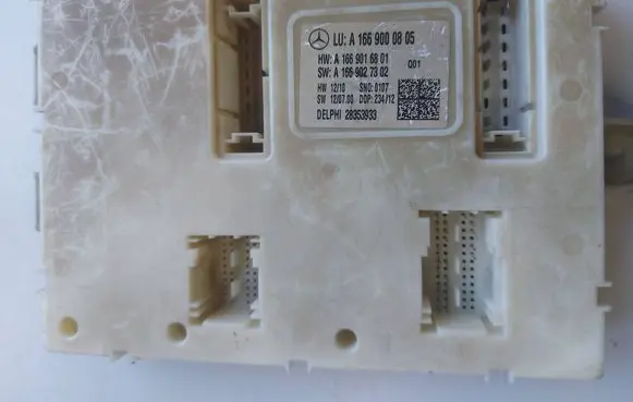 Mercedes-Benz ML W166 Suspension control unit/module A1669000805 A1669016801 A1669027302