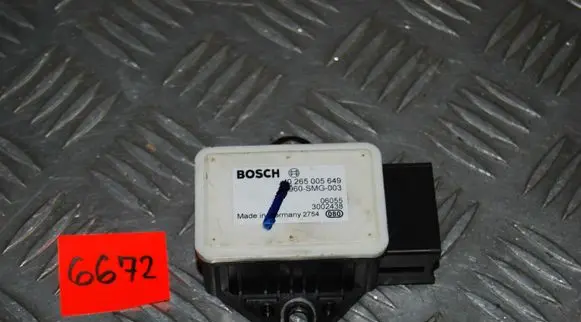 ESP acceleration yaw rate sensor