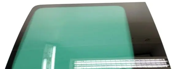 Rear door window glass