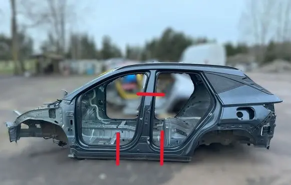 Hyundai Tucson IV NX4 Pillar (middle) Pillarmiddle