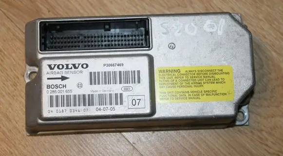 Volvo S80 Airbag control unit/module 0285001655 30667469