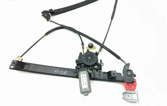 Front door window regulator with motor