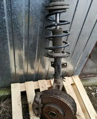 Volkswagen Multivan T5 Front wheel hub spindle knuckle 7Hvwgroup777