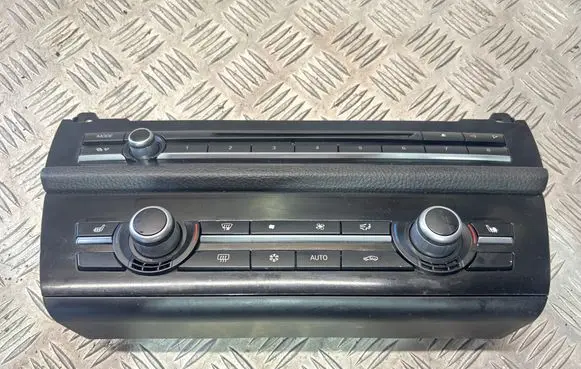 BMW 5 F10 F11 Climate control unit 9249708