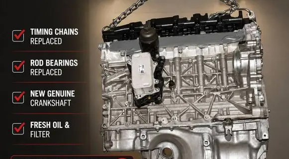 BMW 5 F10 F11 Engine N57D30C N57D30 N57