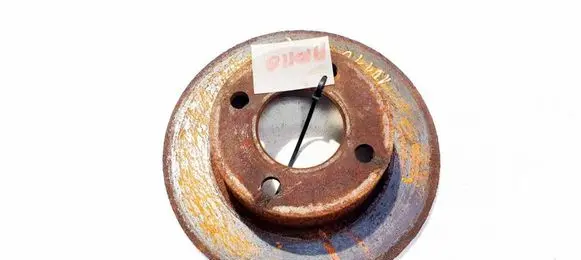 Audi 80 90 S2 B4 Rear brake disc neventiliuojamas